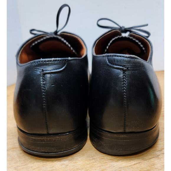 Alden 932 Balmoral Oxford Black Calfskin USA Sz 12 Rt Toe Damage See Pics READ!! main image 13